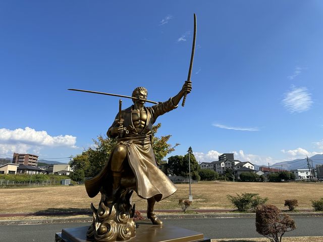 熊本・大津。『ゾロ像』に『からいもくん像』が楽しめる『大津中央公園』