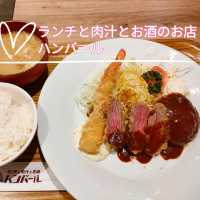 【大阪 なんばウォーク】肉汁たっぷりのハンバーグのお店がすごいんです✨✨✨
