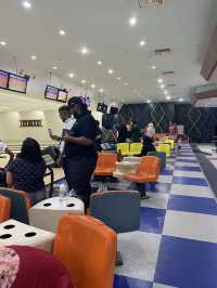 Bowl in aeon kinta city's roof top floor