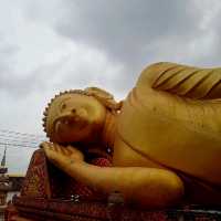 Golden Buddhist Temple in Vientiane