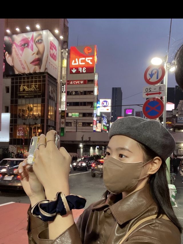 일본 도시감성이 가득한 도쿄 시부야 중심지🙌