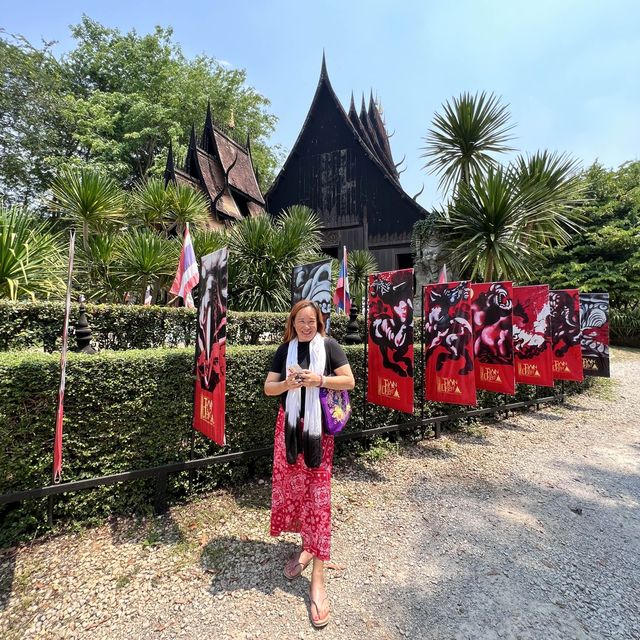 The mysterious Black House of Chiang Rai…