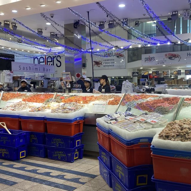Seafood Feast at Peter's, Sydney Fish Market
