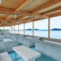 日本福岡落地玻璃唯美海景餐廳