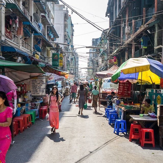 China Town in Yangon
