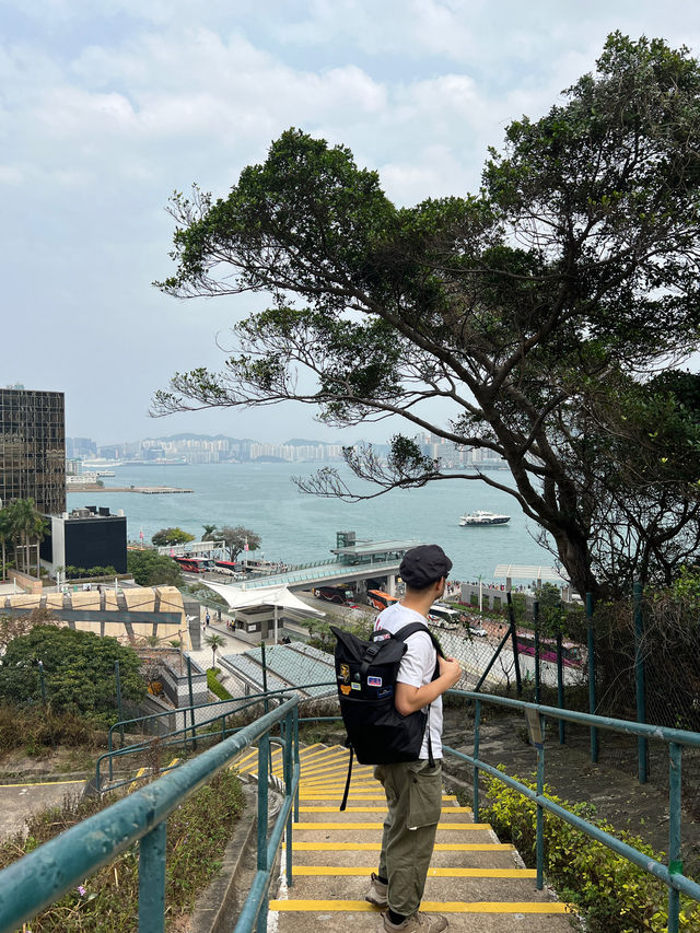 尖沙咀後花園| 俯瞰維港秘景～