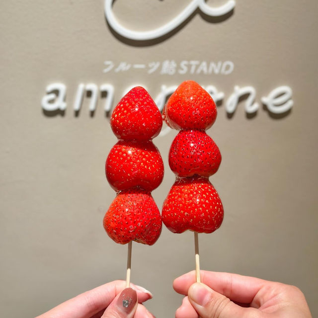ときめき🥹可愛すぎるいちご飴🍓