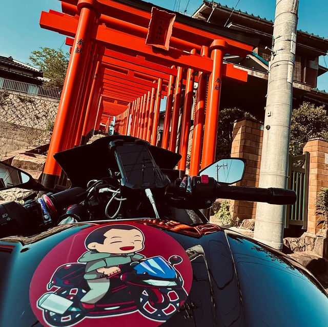 大島神社の連立鳥居