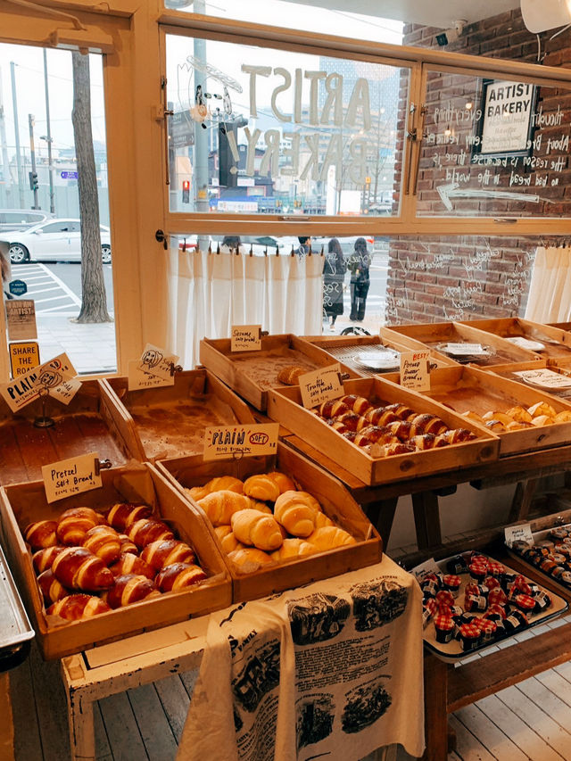 🇰🇷韓國首爾美食探店🥐Artist bakery 安國站店