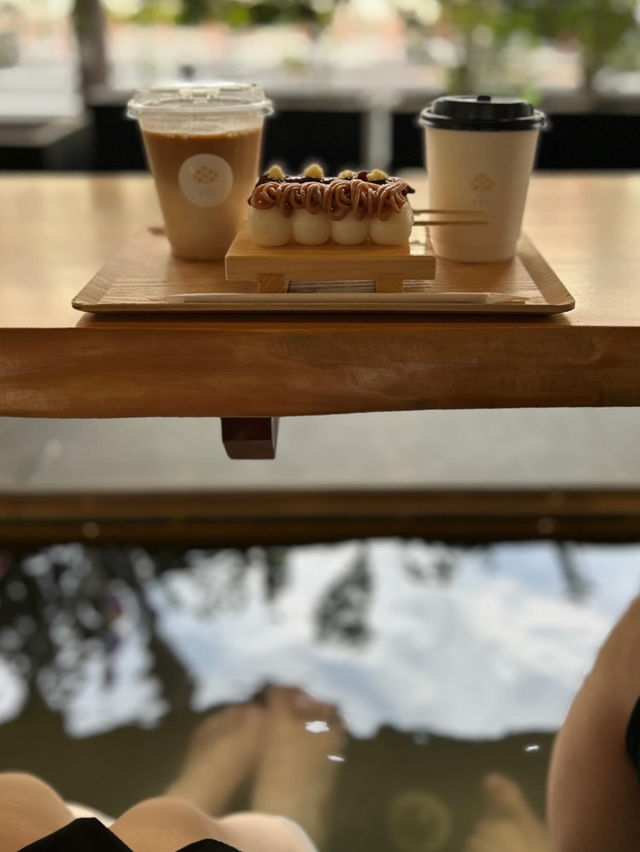 【大分・別府】和スイーツ♡足湯カフェCafeSHU