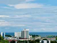 Miri City lookout from Canada Hill 
