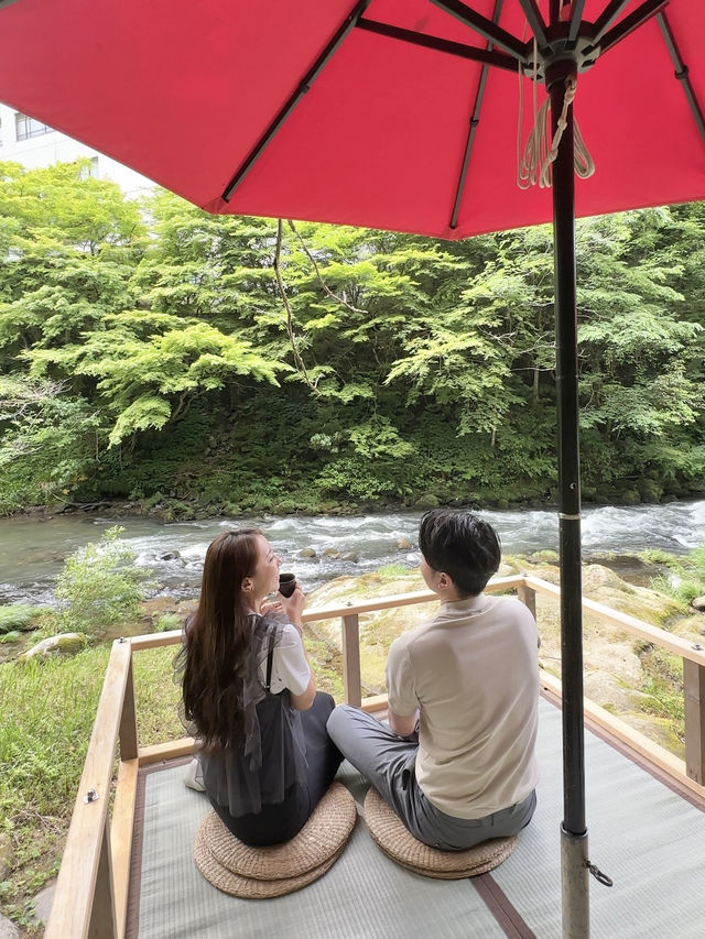 📍 鶴仙渓 川床/石川県