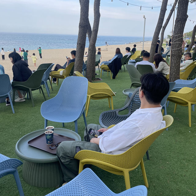 바다멍때리기 좋은 동해바다뷰 대형카페