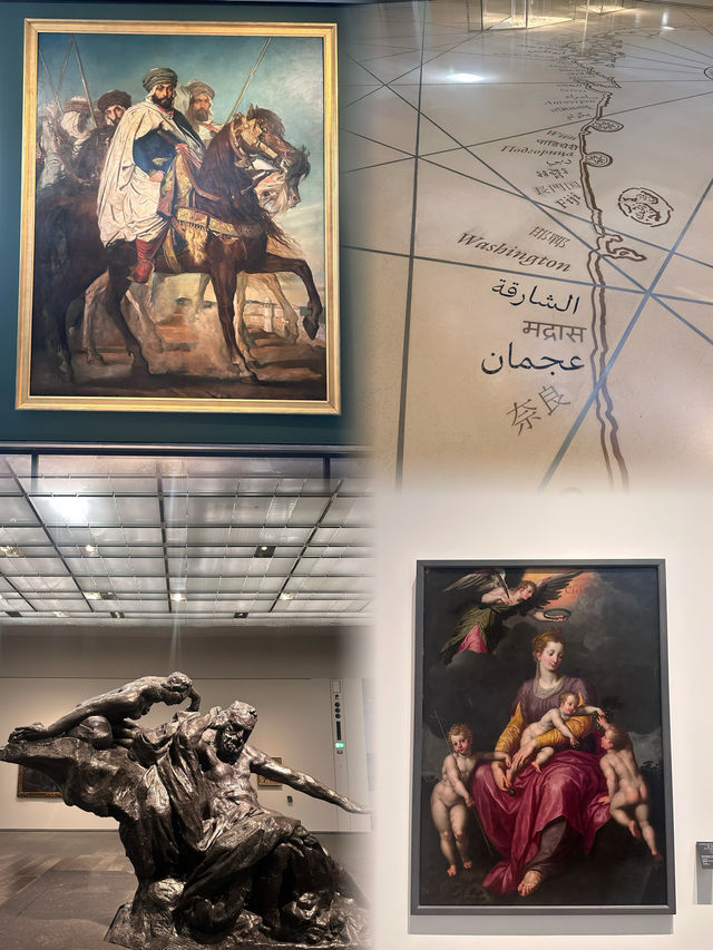 パリだけじゃない！アブダビに浮かぶルーブル美術館🇦🇪
