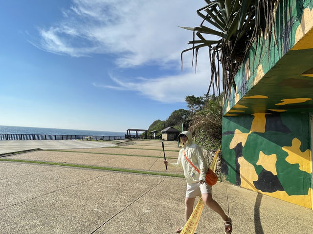 屏東琉球 舊砲陣地迷宮小公園 杉福生態廊道