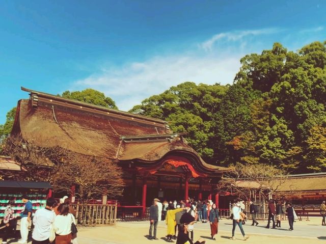 九州代表的神社象徵~太宰府天滿宮
