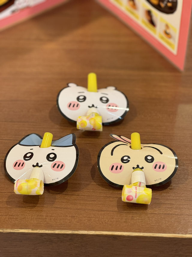 ちいかわの“ファミレス”をコンセプトにしたカフェ🍰 