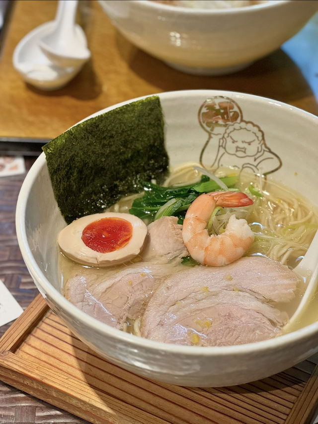 【大阪/堺東】ミネラルたっぷりの塩を使ったしおらーめん