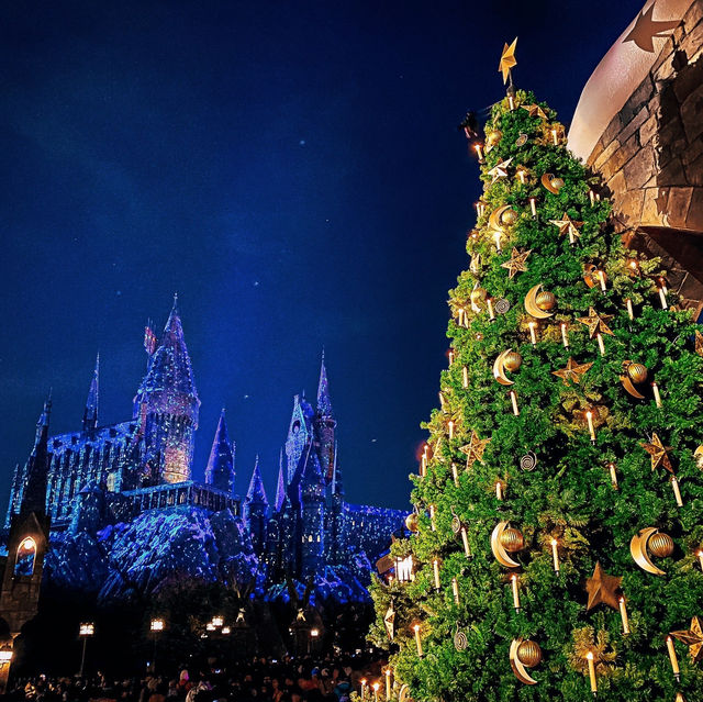 เดินเล่นยามค่ำคืนที่ Universal Studios โอซาก้า