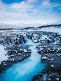 A Day Exploring Iceland in  the snow 
