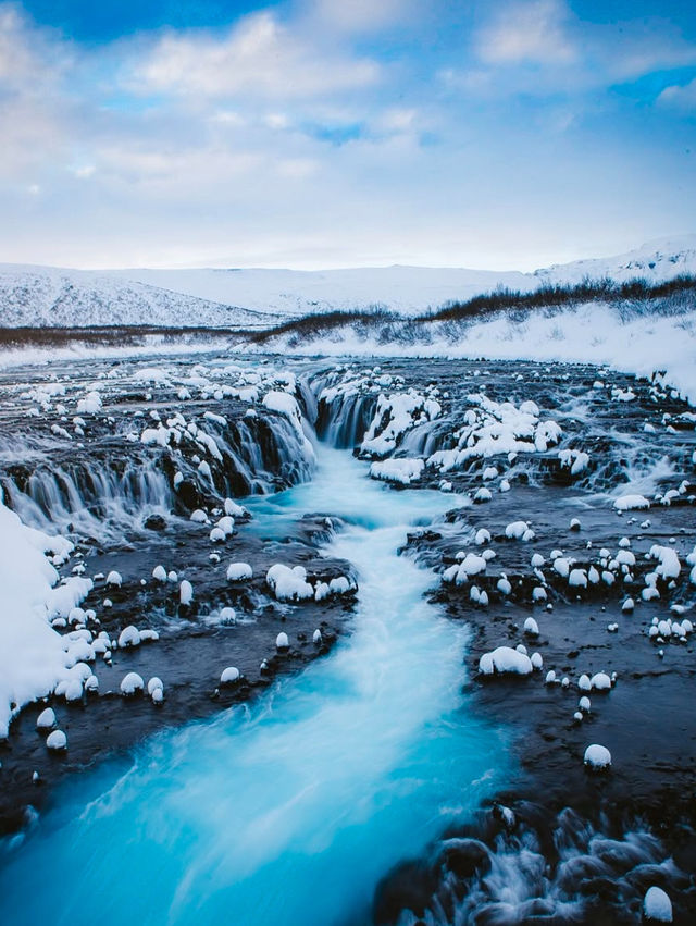 A Day Exploring Iceland in  the snow 