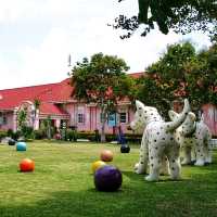 泰國叻丕_พิพิธภัณฑ์สถานแห่งชาติราชบุรี叻丕國家博物館_粉紅精緻博物館