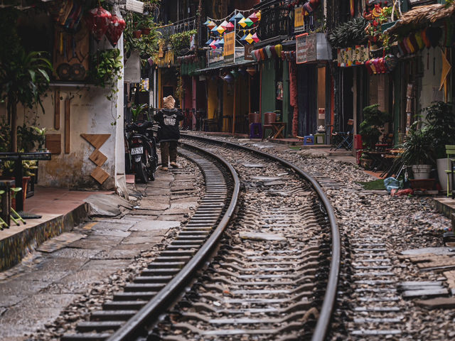 【ベトナム】ハノイ🇻🇳トレインストリート🚊