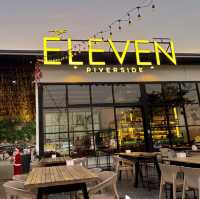 ร้านอาหารเปิดใหม่ ริมแม่น้ำ The Eleven Riverside 