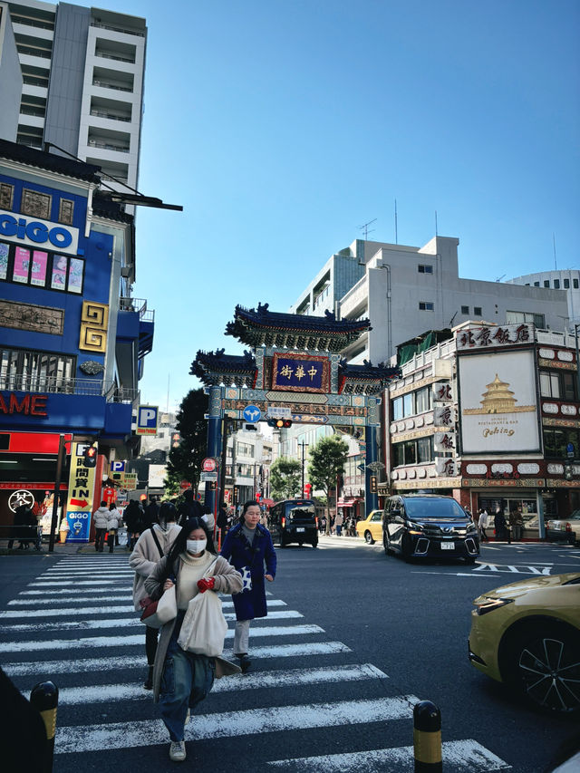  豪華絢爛な門が迎える✨横浜中華街の入口へ！