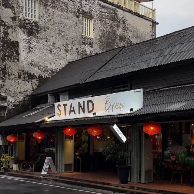 The Stand Brew•Bake คาเฟ่ย่านเมืองเก่าสงขลา