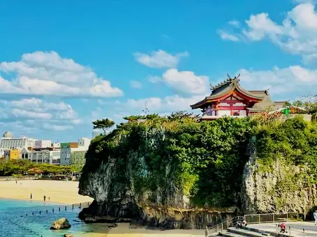 Naminoue Shrine in Okinawa