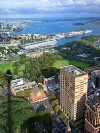 360° overlooking the breathtaking Sydney cityscape on The Sydney Tower Eye. 