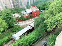 Riding the Peak Tram: A Classic Hong Kong Ascent! 🚠✨
