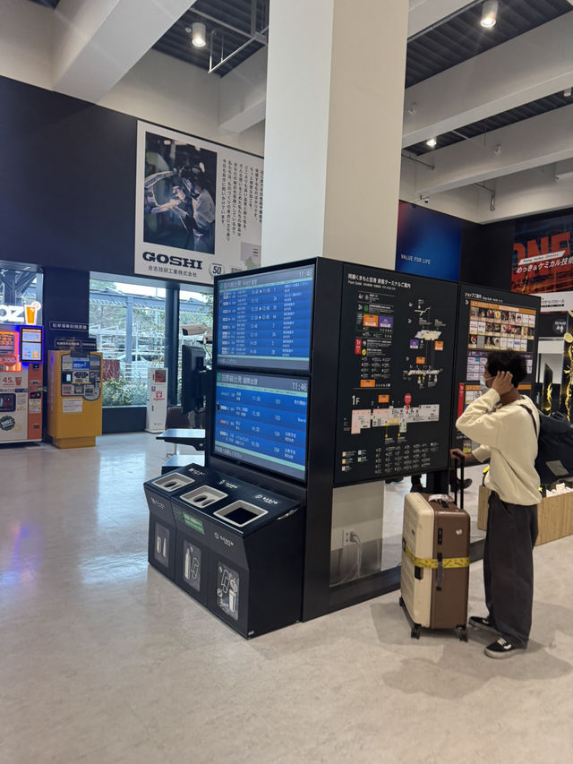 🇯🇵3층으로 이루어진 아담했던 공항