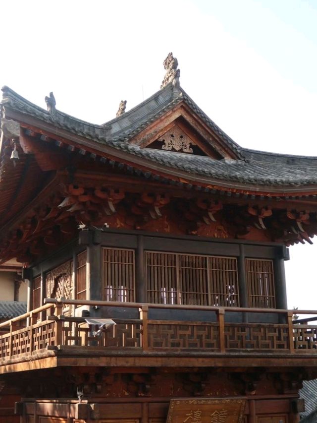 Serene Temple In Mianyang 