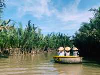 🇻🇳 越南 體驗當地漁民傳統交通工具 過程超級刺激🛶🎋