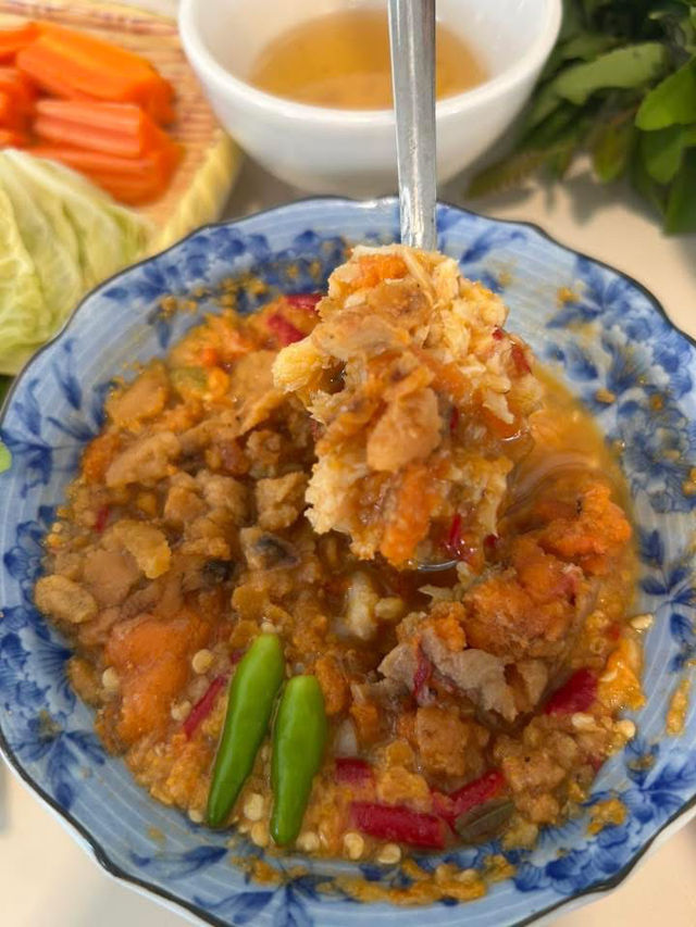 สุขเสวย ขนมจีนน้ำยาปู สูตรปักษ์ใต้