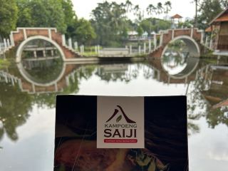 Kampoeng Saiji, a place for over-water dining and sightseeing