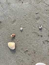 นั่งเล่นกินข้าวริมทะเลหาดบางแสนกับครอบครัว