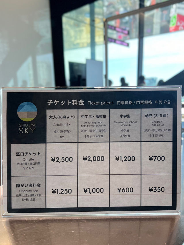 ชมวิวโตเกียวสวยๆ ที่ Shibuya Sky