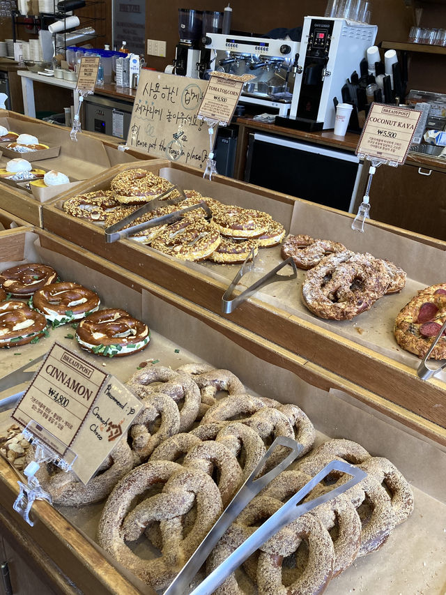 ソウル《明洞》人気の もちもちプレッツェルなら ここ🥨💕