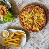 ร้านพิซซ่าในสวน บรรยากาศดี ร่มรื่น ย่านสันกำแพง