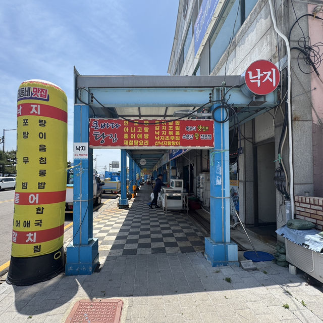 전남 목포 해산물 맛집 큰바다탕집