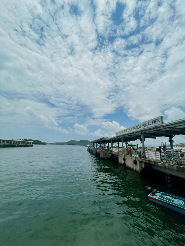 Half Moon Bay, a hidden gem in Sai Kung 🇭🇰 