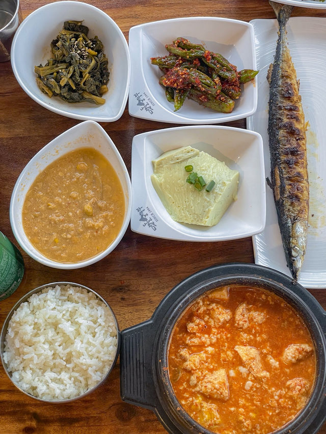 경주 여행하면 꼭 먹어야 하는 순두부 