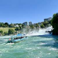 壯觀迷人的瀑布～瑞士萊茵瀑布 Rheinfall 