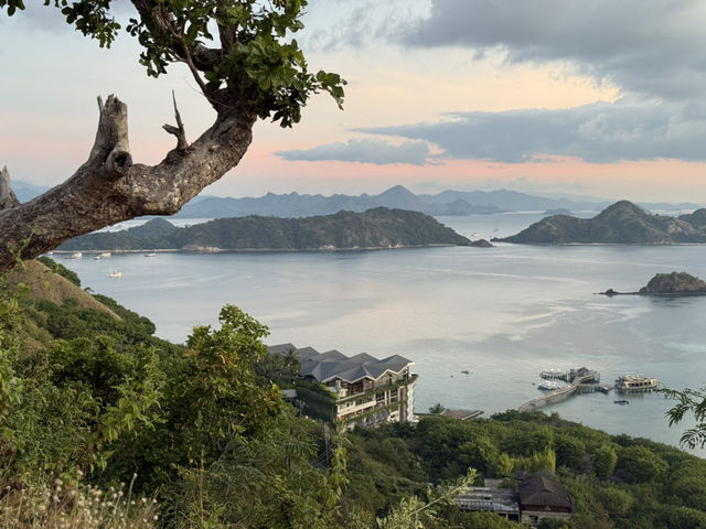 Catching sunset in Labuan Bajo