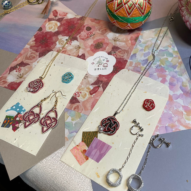 【石川/金沢🇯🇵】手作り水引アクセサリー‎🤍金澤くるみ
