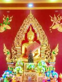 วัดท่าหลวง ไหว้หลวงพ่อเพชร พระพุทธรูปปางมารวิชัย