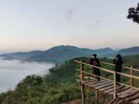 ชมพระอาทิตย์ขึ้น พร้อมทะเลหมอก หนองคาย 🌅🏔️